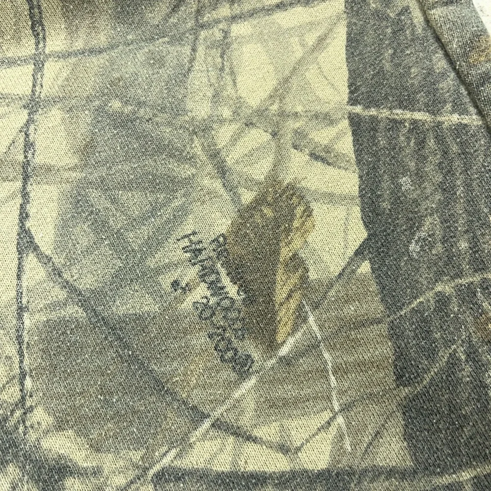 Vintage Jerzees Camo Sweatpants Men‎ Medium Cargo Jogger 90s Y2K USA Hardwoods